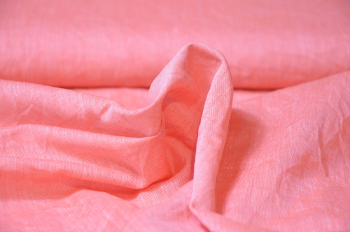 Baumwolle uni rosa dünn